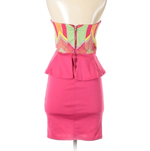 Judith March strapless pink dress - Picture 2 of 3